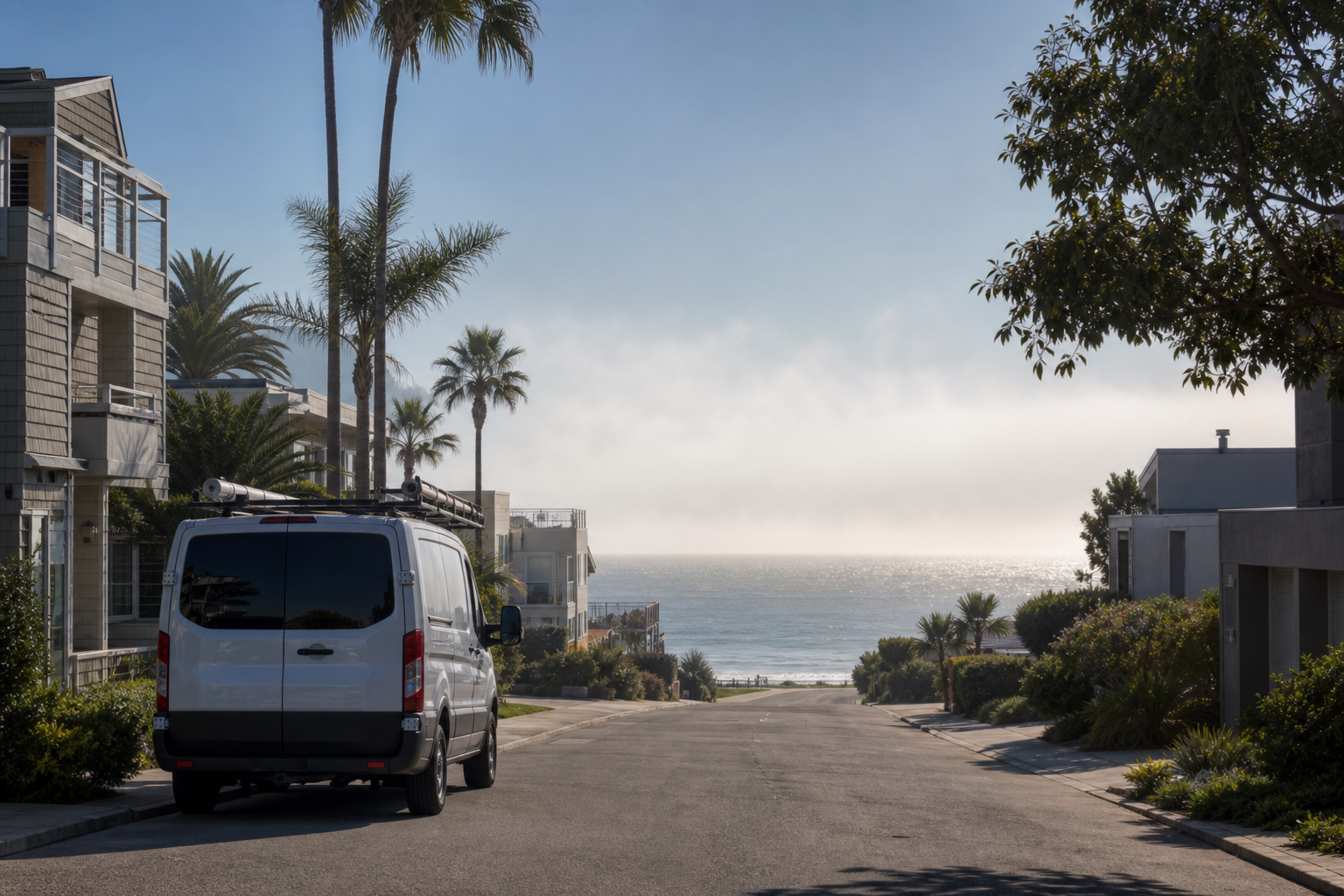 Santa Monica Bay and South Bay coastal neighborhood context for home service access